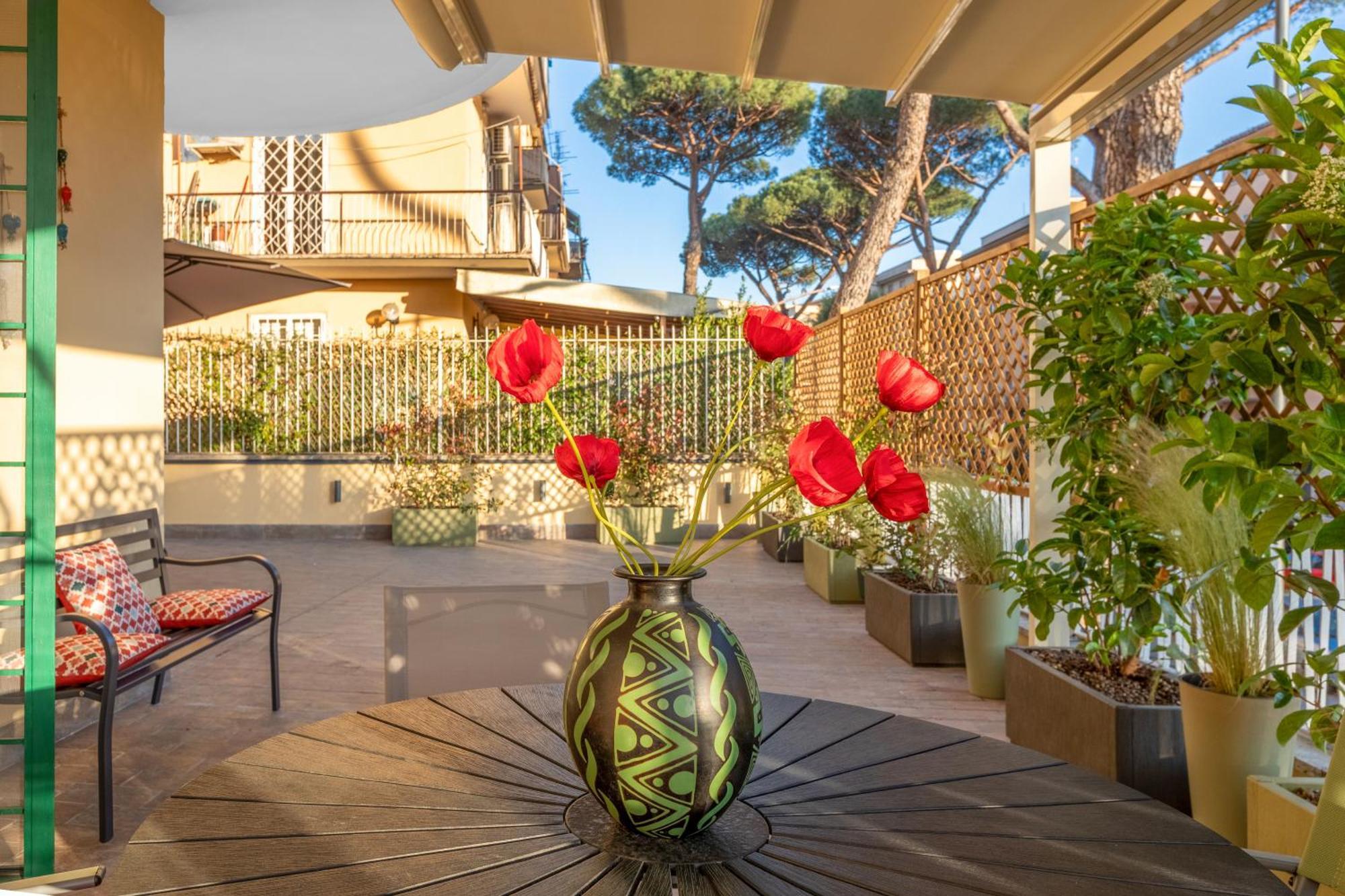 Conca D'Oro Terrace Apartment Rome Bagian luar foto