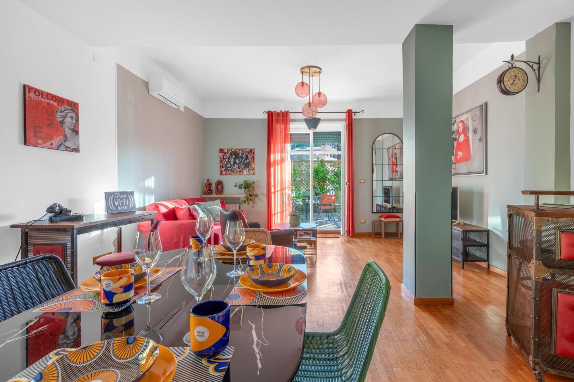 Conca D'Oro Terrace Apartment Rome Bagian luar foto