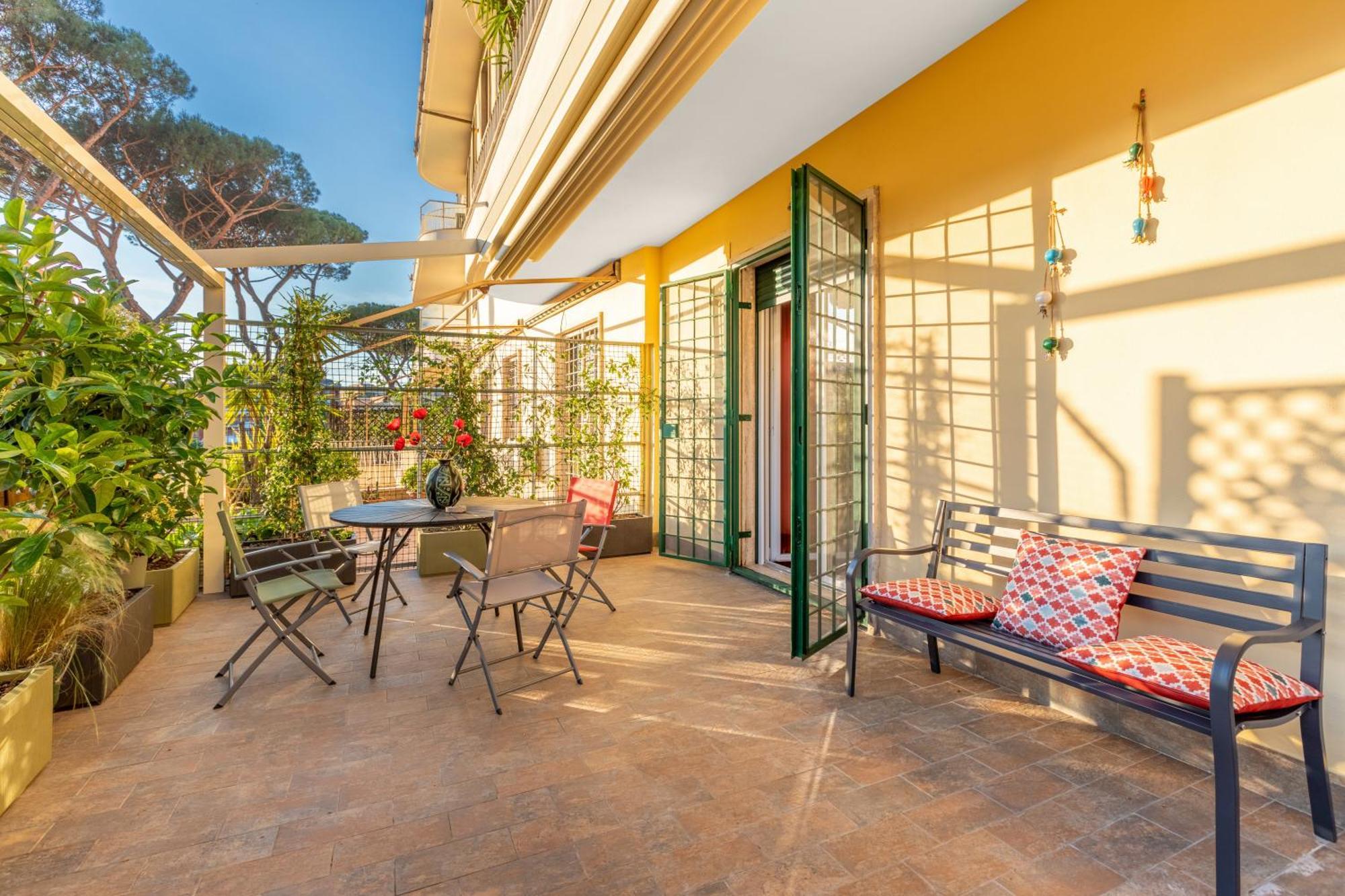 Conca D'Oro Terrace Apartment Rome Bagian luar foto